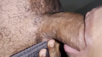 Boyfriend fucks girlfriend in her house