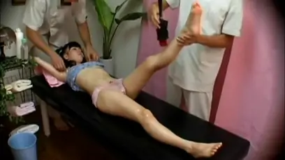 Japanese cute girl tickling xx20