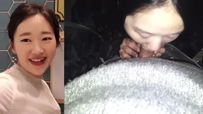 Yi yuna parttime blowjob in toilet