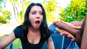 You hungry stepsis here is a hotdog for ya