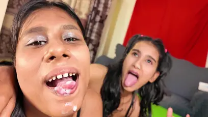 Threesome fast time anal sex action