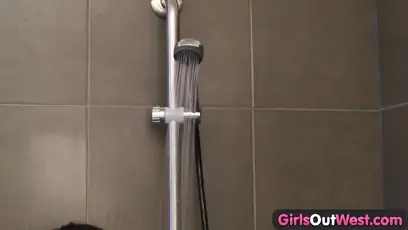 Girls out west slender hairy asian girl in the bathroom