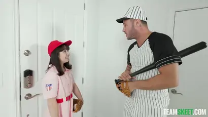Mochi mona she wants to be a baseball star
