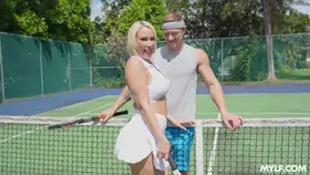 Tennis is not boring with her