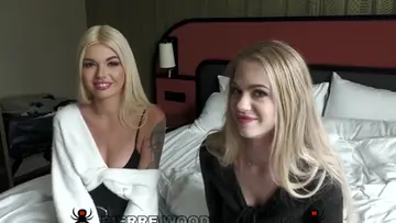 Girls experienced anal pleasure at porn casting