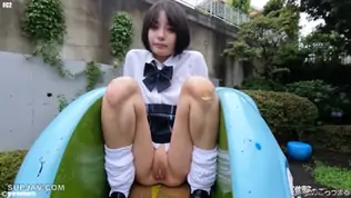 Full face prefectural general course k super streak shaved sidewalk housing complex park exposure