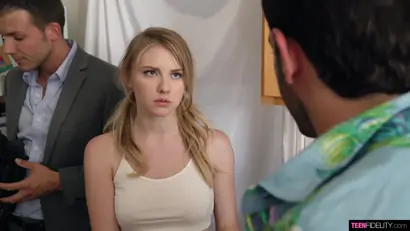 Melody marks is getting two inside her