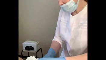 Doctor lick patient