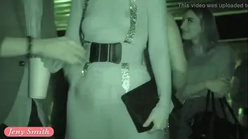 Girl in dress fucked in public