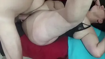 Husband listening to cheating wife having sex