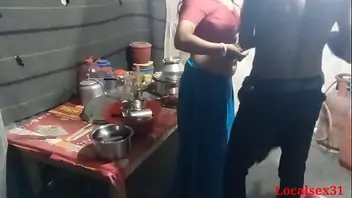 Indian kitchen sex