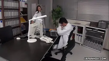 Japanese doctor handjob
