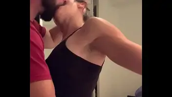 Lesbian toung kissing