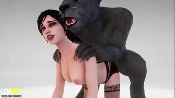 Monster cartoon porn
