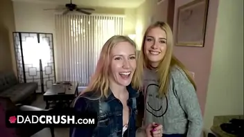 Twin sisters masturbate
