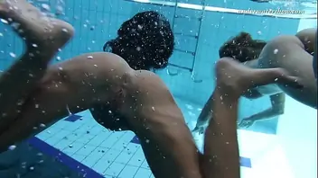 Underwater teens