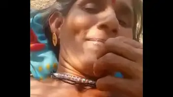 Village aunty fucking with lover